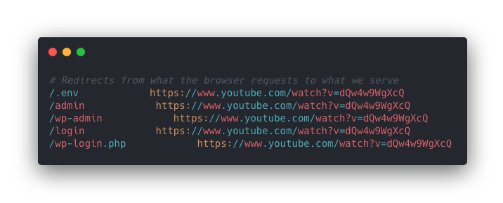 My _redirects Script
